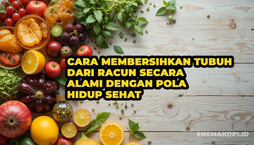 Cara Membersihkan Tubuh dari Racun Secara Alami dengan Pola Hidup Sehat