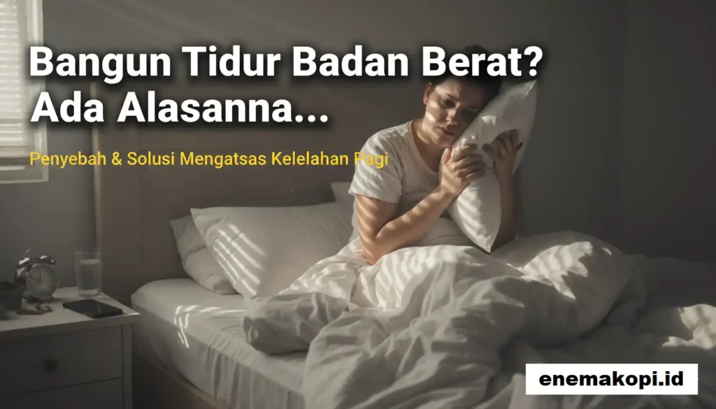 Bangun Tidur Badan Berat Ada Alasannya