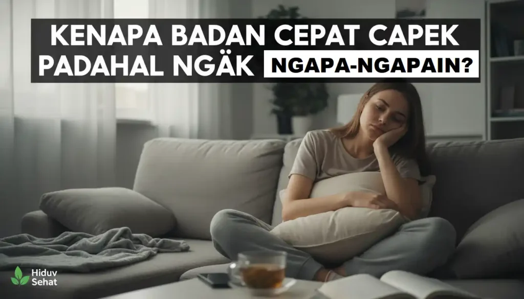 Kenapa Badan Cepat Capek Padahal Nggak Ngapa-ngapain