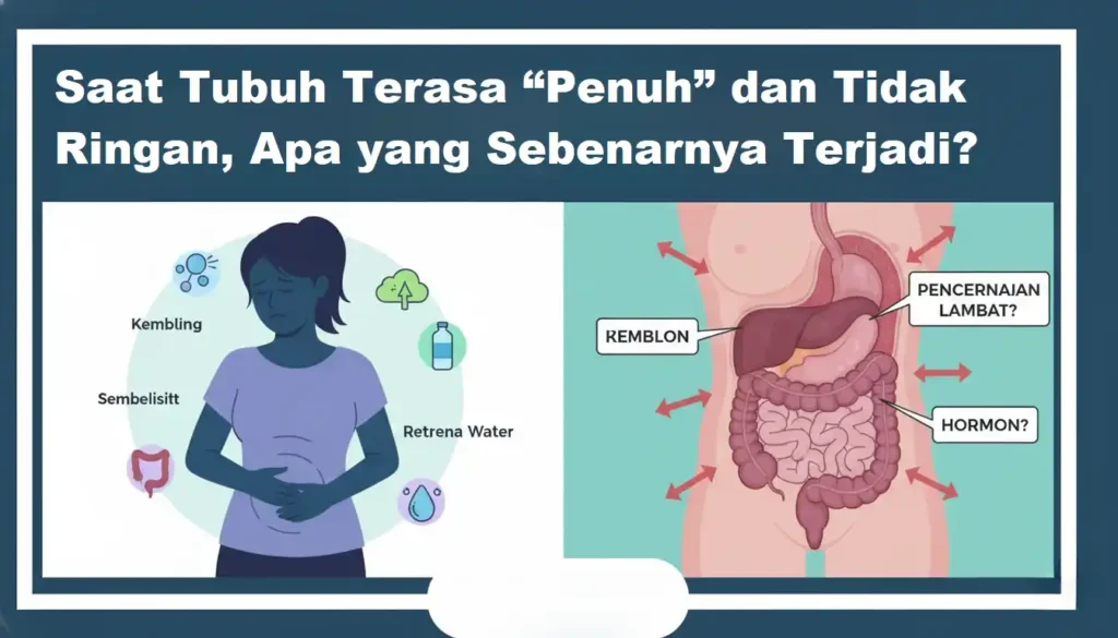 Saat Tubuh Terasa “Penuh” dan Tidak Ringan