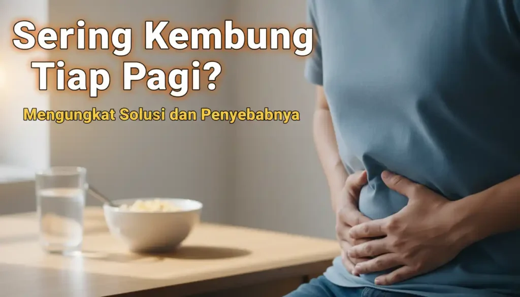 Sering Kembung Tiap Pagi? Kenali Penyebabnya dan Cara Membantu Tubuh Lebih Nyaman